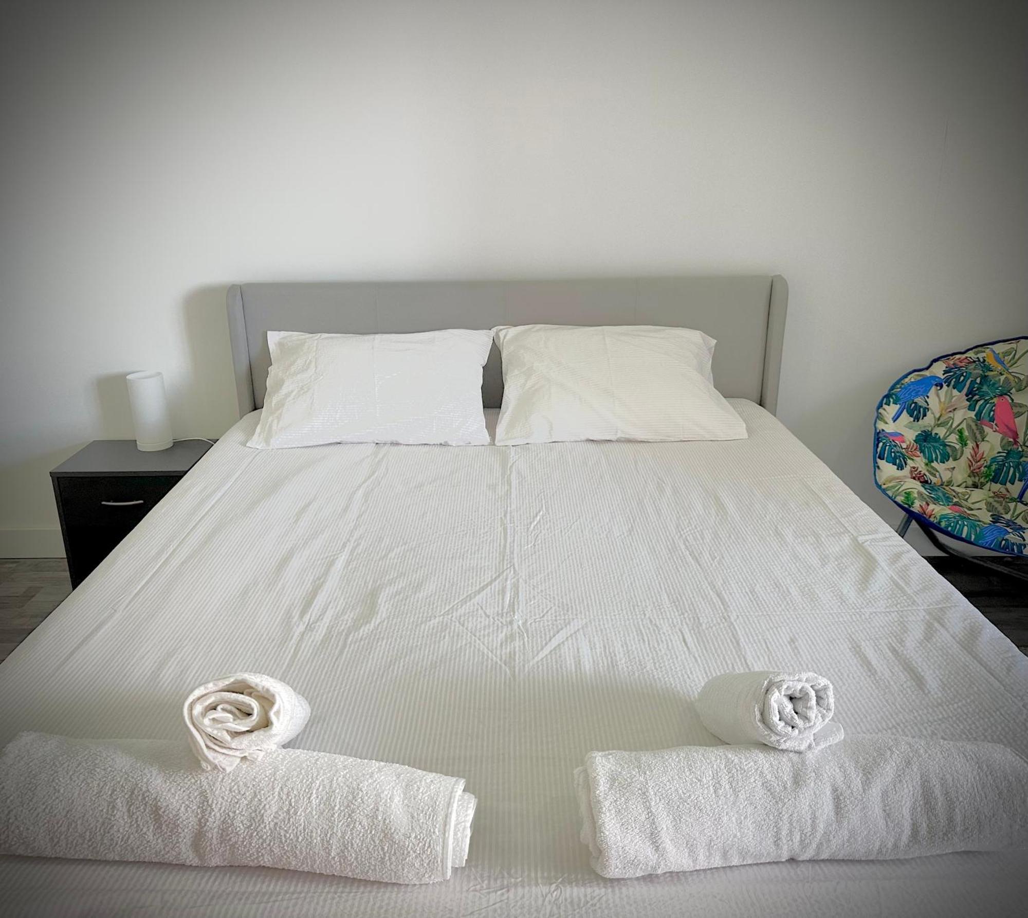 Sea View Apartment & 4 Minutes Walk To The Beach 帕克德阿科斯 外观 照片